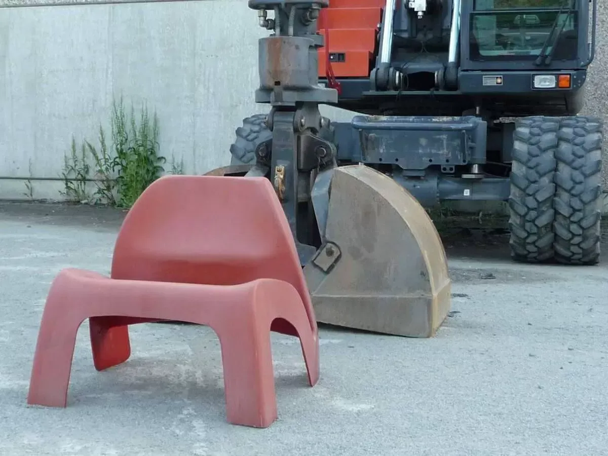 Illustration numéro 5 du produit Chaise longue d'extérieur par Luigi Colani pour la ligne « Garden Party » d'Essman KG, Allemagne, années 1960