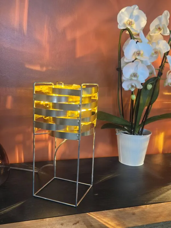 Illustration numéro 5 du produit Paire de lampes max sauzé – ekilux – design vintage métal laiton