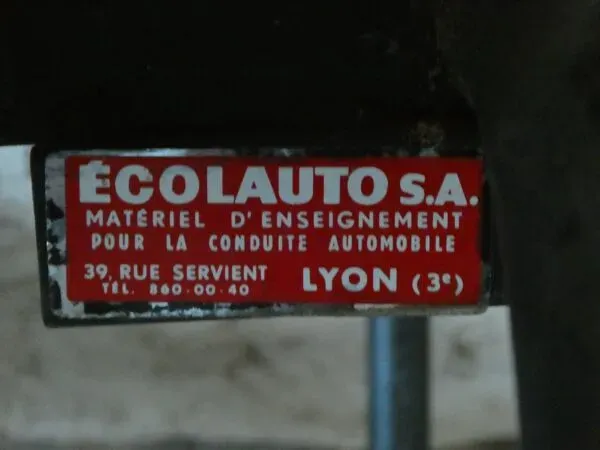 Illustration numéro 5 du produit Paire de chaises Ecolauto des années 60