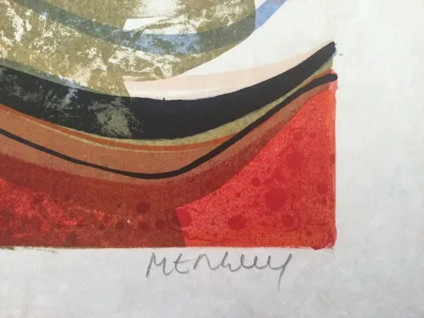 Illustration numéro 5 du produit Les Angeliaues III.Lithographie de Frédéric MENGUY,1927-2007