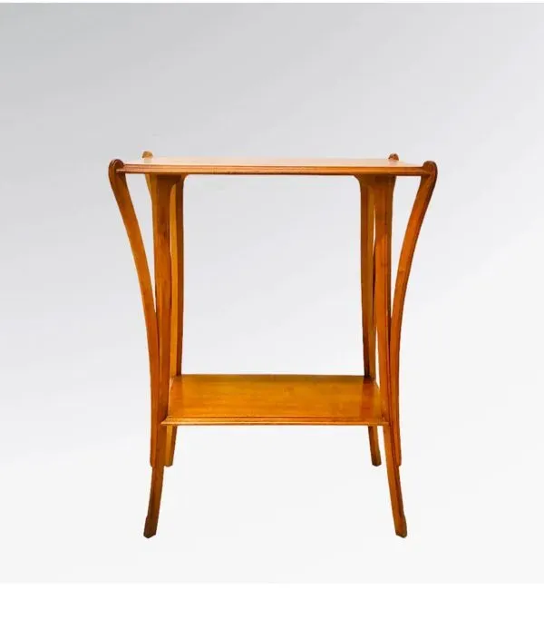 Illustration numéro 5 du produit Table Gueridon art nouveau Ecole de Nancy Louis Majorelle