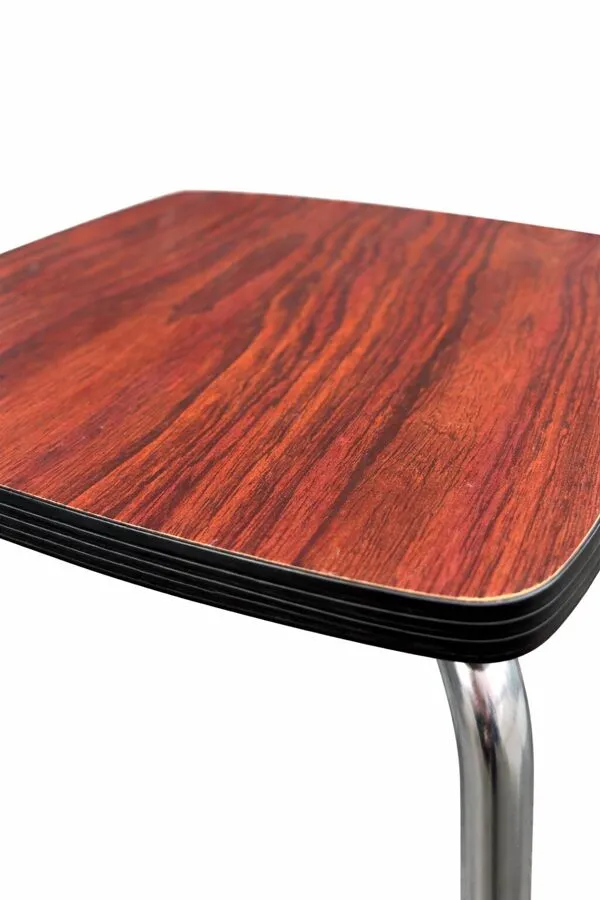 Illustration numéro 5 du produit Tabouret formica années 1960 vintage scandinave