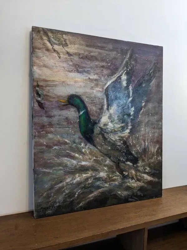 Illustration numéro 5 du produit Huile sur toile ''L'échappée belle'' par Maggit VERGEZ (XX-XXIème)