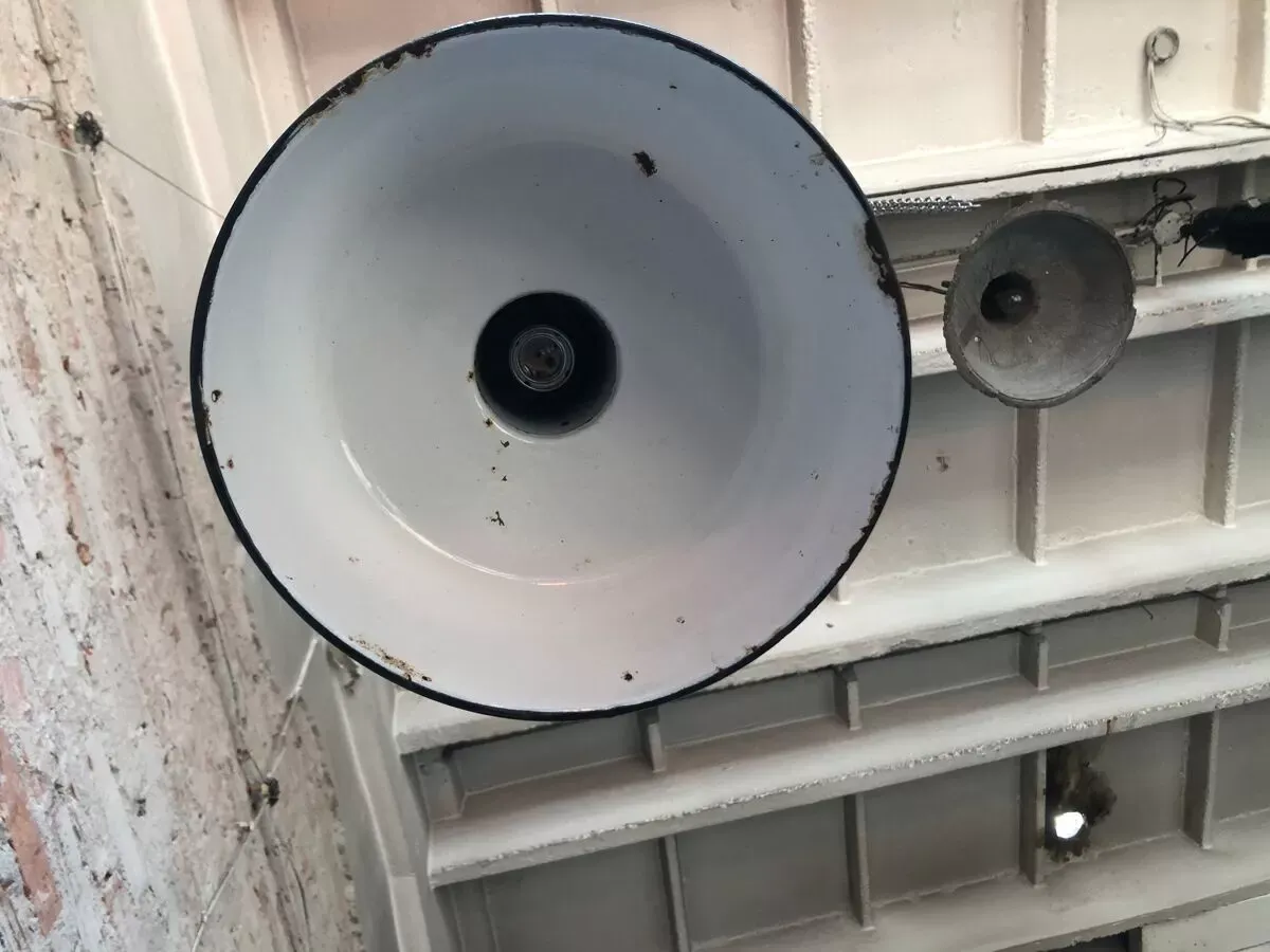 Illustration numéro 5 du produit Suspension d’usine industrielle de Wikasy A23, années 1950