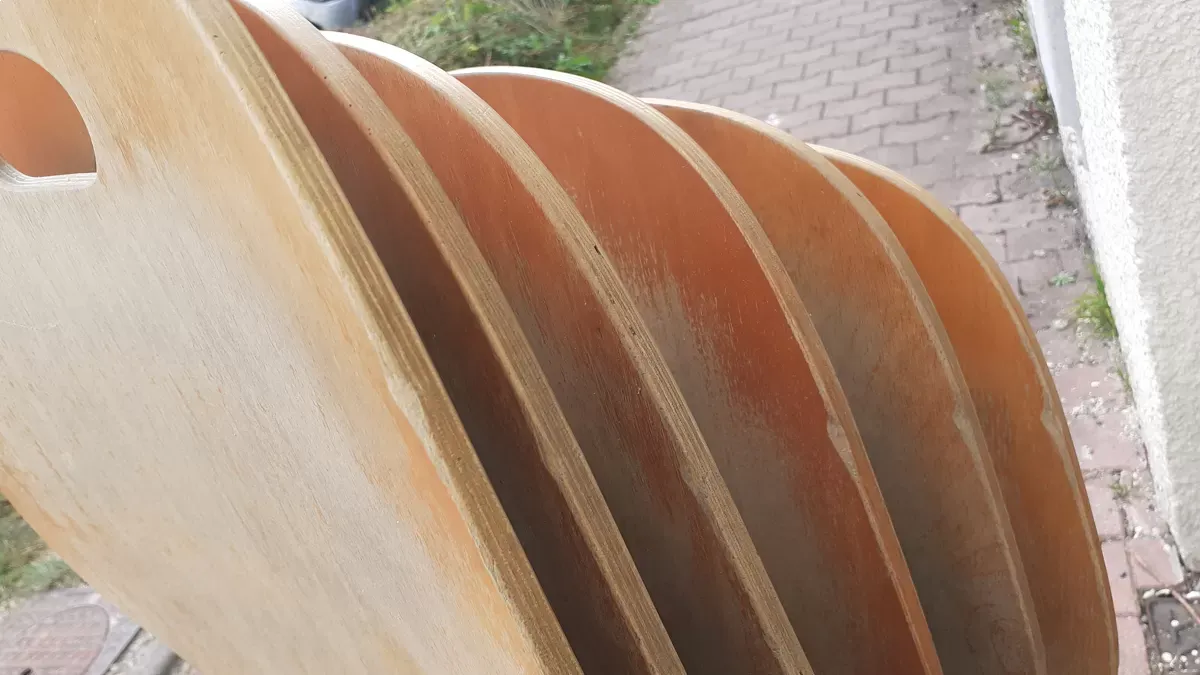 Illustration numéro 5 du produit Chaises d'école lot de 6