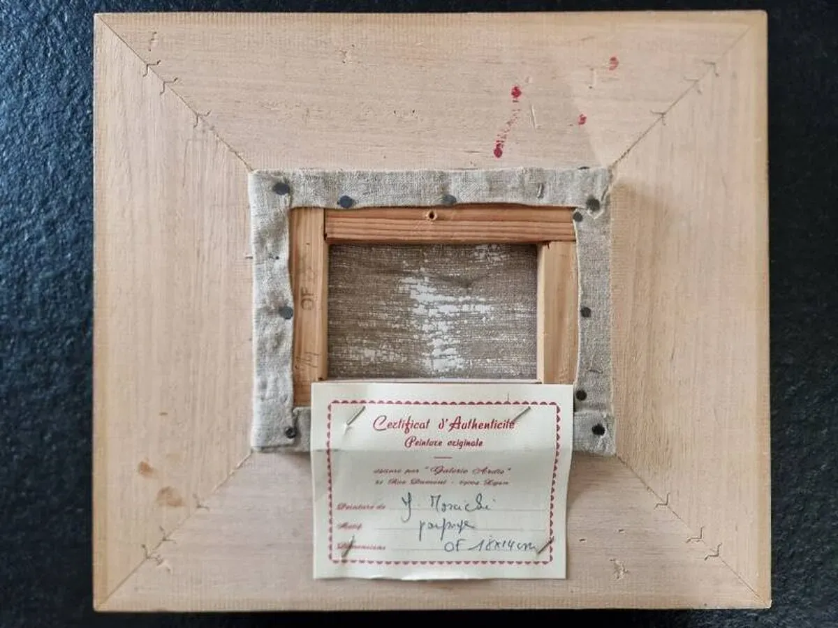 Illustration numéro 5 du produit Jerzy Moscicki (Né en 1954) - Huile sur toile - Paysage au ruisseau