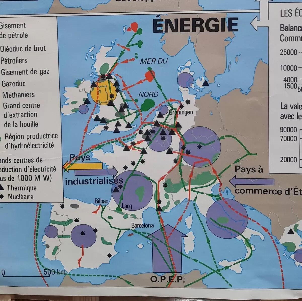 Illustration numéro 5 du produit Carte scolaire MDI représentant l'Union européenne