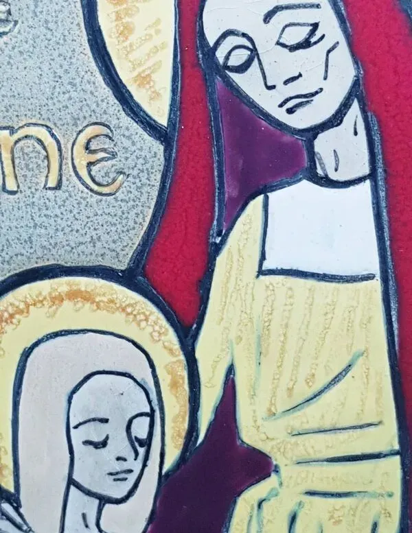 Illustration numéro 5 du produit Tuiles montées Sainte Anne - Jeanne Lévêque