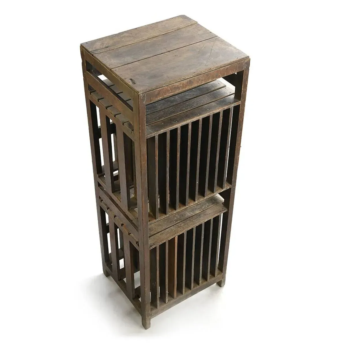 Illustration numéro 5 du produit Meuble de classement en bois massif