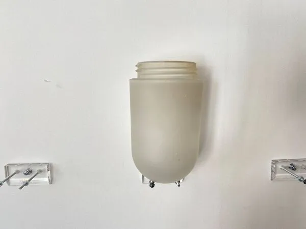 Illustration numéro 5 du produit Suspension industrielle corps aluminium diffuseur méthacrylate vintage 70