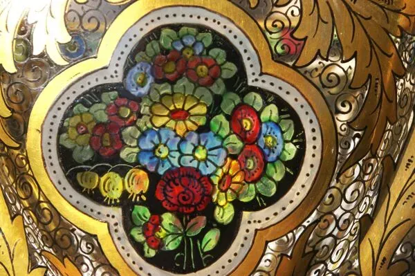 Illustration numéro 5 du produit Vase Verre Bohême Haida Art Nouveau Hermann Pautsch