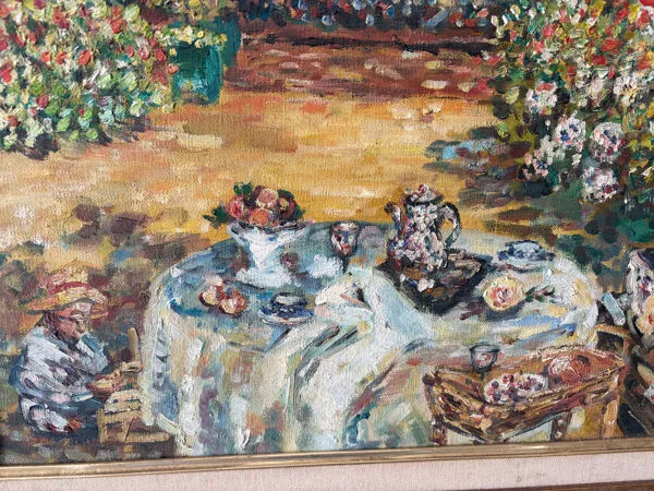 Illustration numéro 5 du produit Vue de jardin ensoleillée