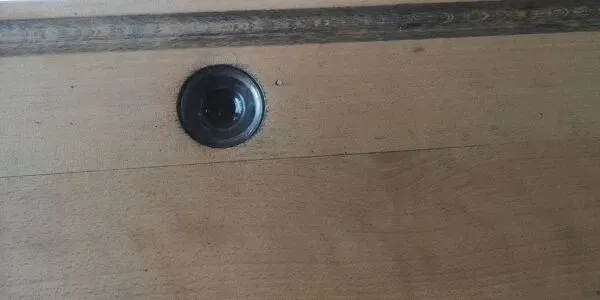 Illustration numéro 5 du produit Pupitre d'écolier double