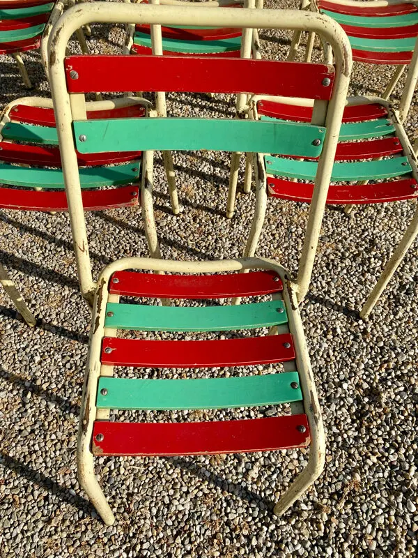 Illustration numéro 5 du produit Chaises Tolix
