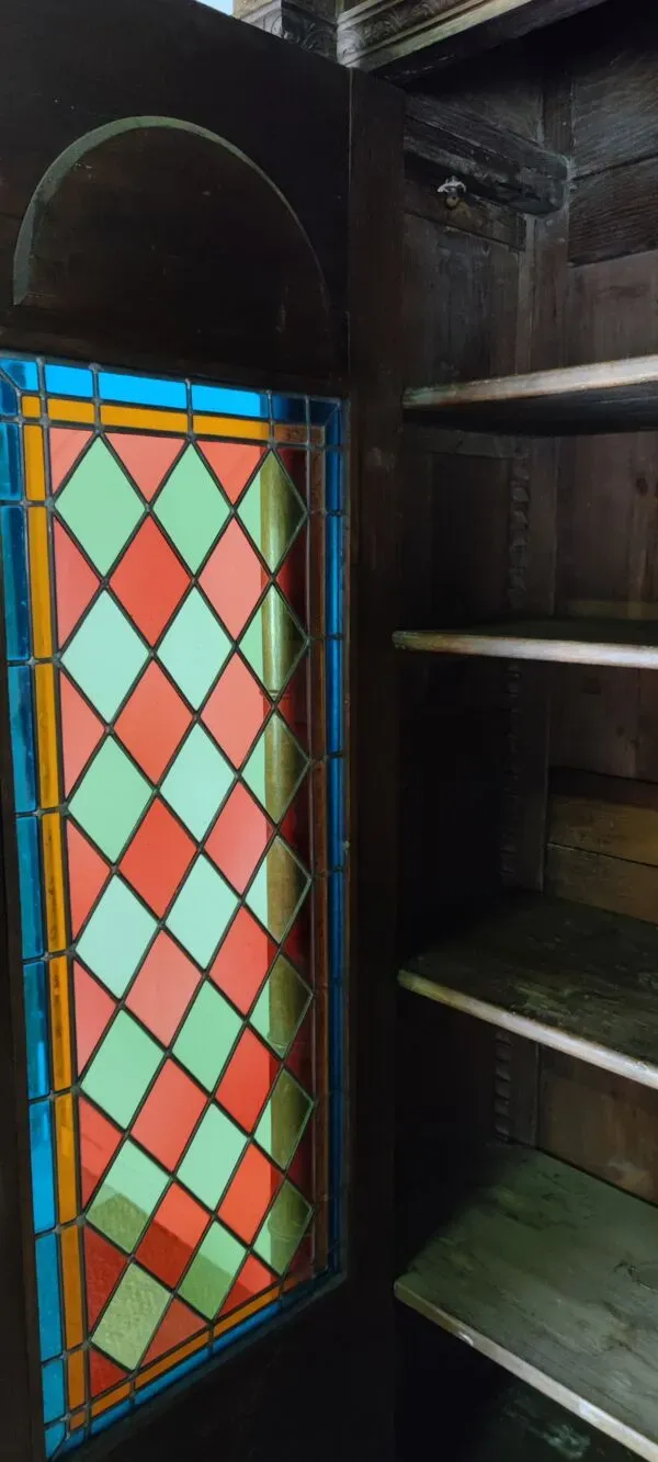 Illustration numéro 5 du produit Bibliothèque en chêne 1900