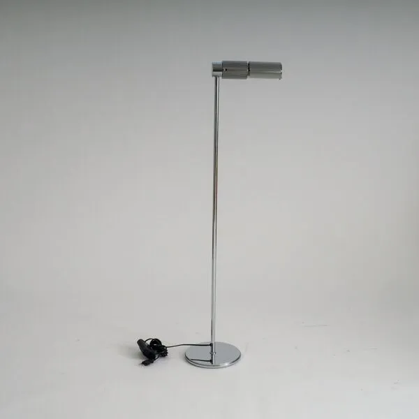 Illustration numéro 5 du produit Lampadaire Haloprofil 878HR par Viktor Frauenknecht pour Swiss Lamps en argent.