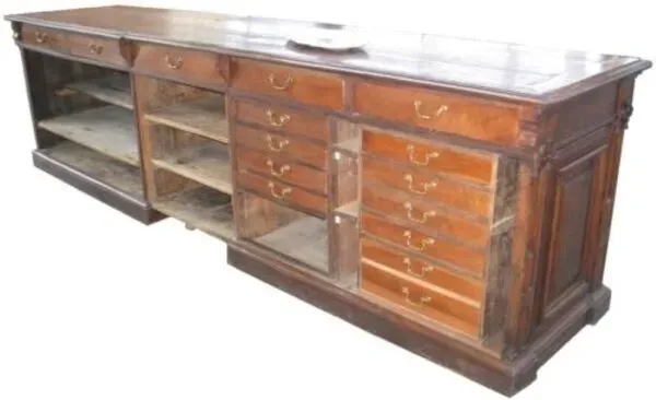 Illustration numéro 5 du produit Comptoir banque de pharmacie XIX°