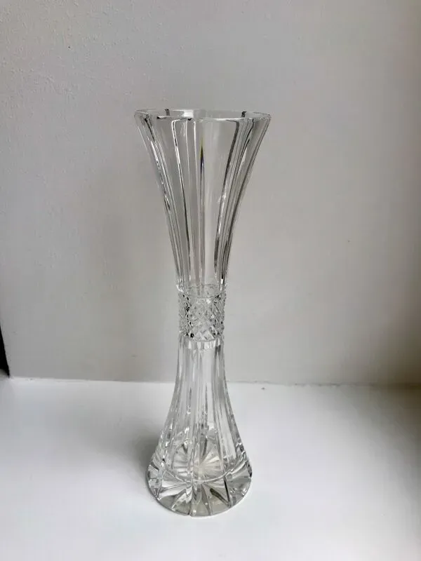 Illustration numéro 5 du produit Vase / soliflore en cristal années 50