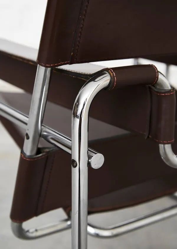 Illustration numéro 5 du produit Chaise Wassily par Marcel Breuer pour Knoll International