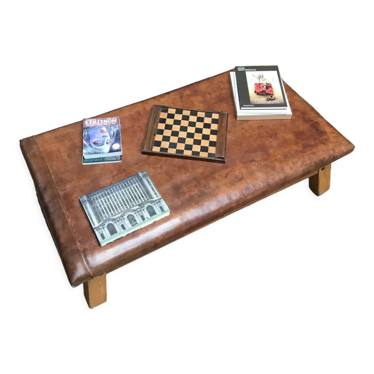 Illustration numéro 5 du produit Banc de gymnastique, table basse