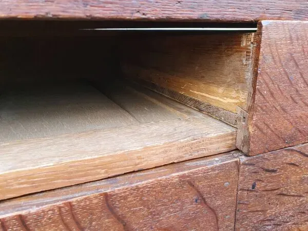 Illustration numéro 5 du produit Meuble de metier chene debut XXe