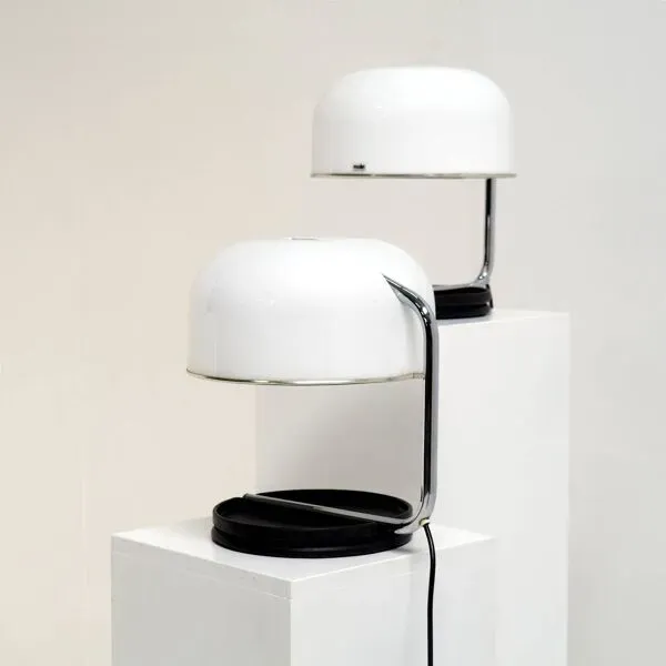 Illustration numéro 5 du produit Paire de lampes de table ''GUM'' modèle Molin. Italie, années 1970.