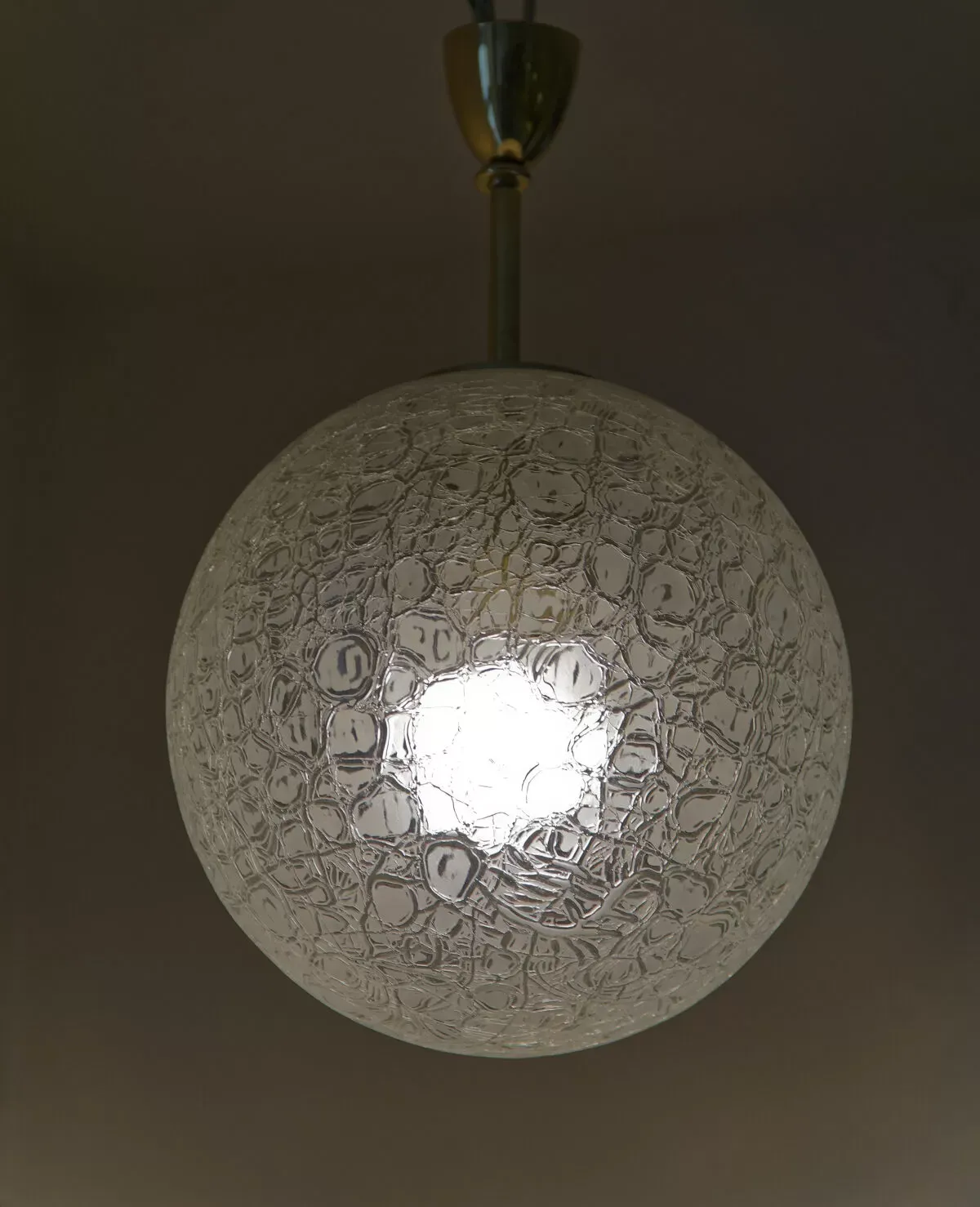 Illustration numéro 5 du produit Large Handblown Glass Pendant from Doria Leuchten, 1960s