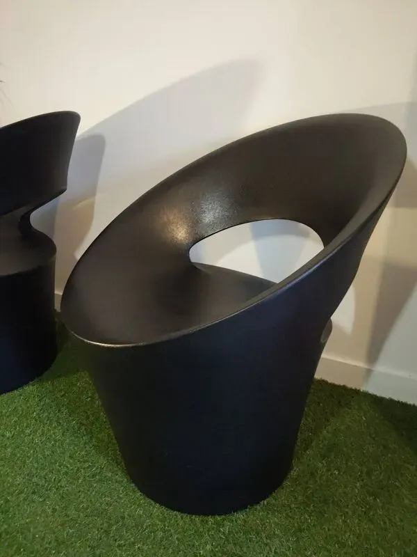 Illustration numéro 5 du produit Paire de fauteuils Tijou – Bruno Houssin – Design français écoresponsa