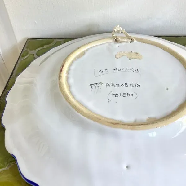 Illustration numéro 5 du produit Plat coupe céramique décorative vintage