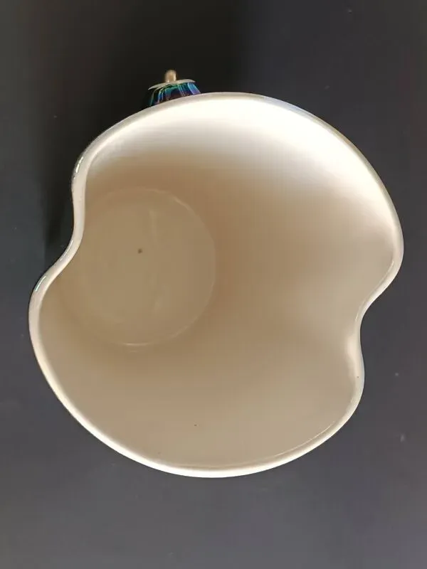 Illustration numéro 5 du produit Seau à glace en céramique irisée noir Verceram