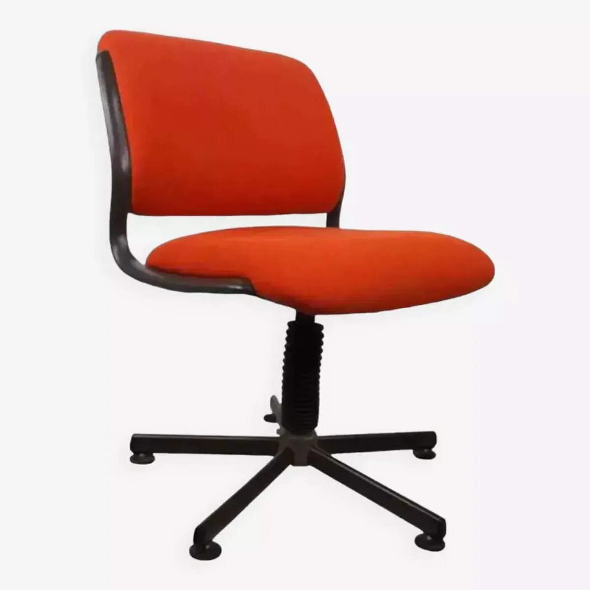 Illustration numéro 5 du produit Fauteuil de bureau pivotant années 70/80 par Roneo