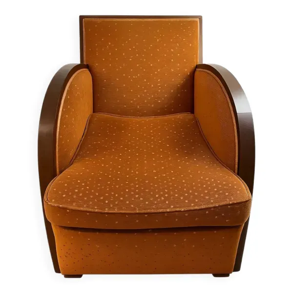 Illustration numéro 5 du produit Paire de fauteuil club art déco