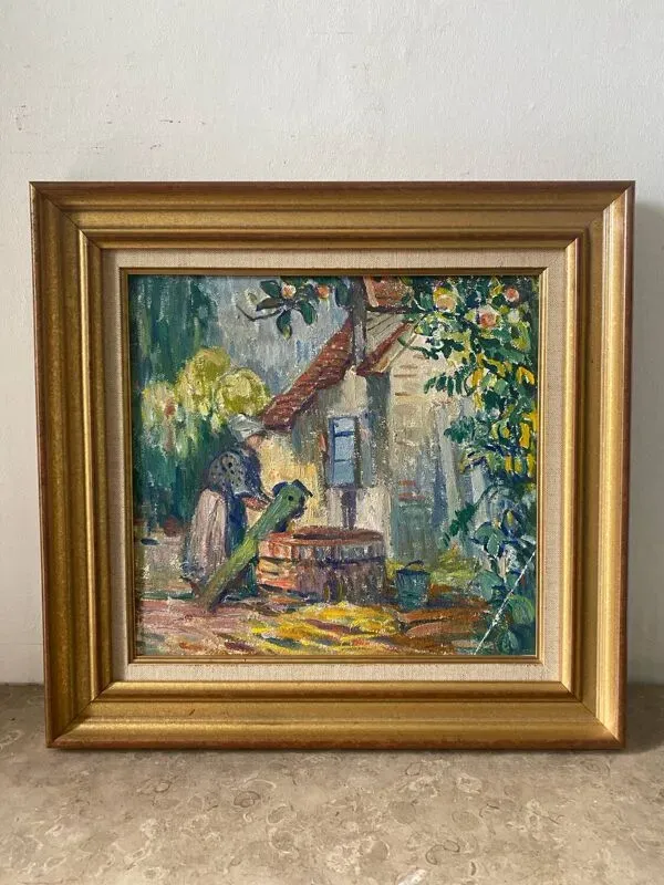 Illustration numéro 5 du produit Gouache école du XXEME siècle