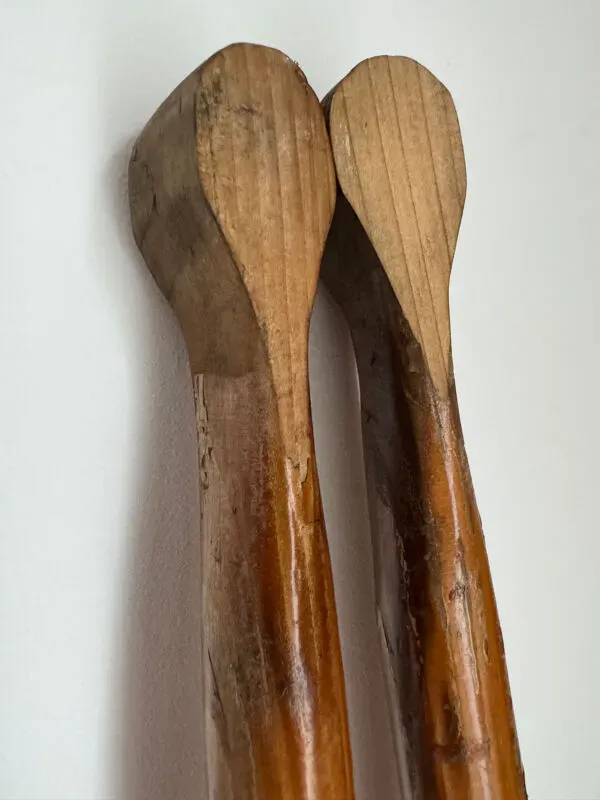 Illustration numéro 5 du produit Paire de pagaies en bois massif
