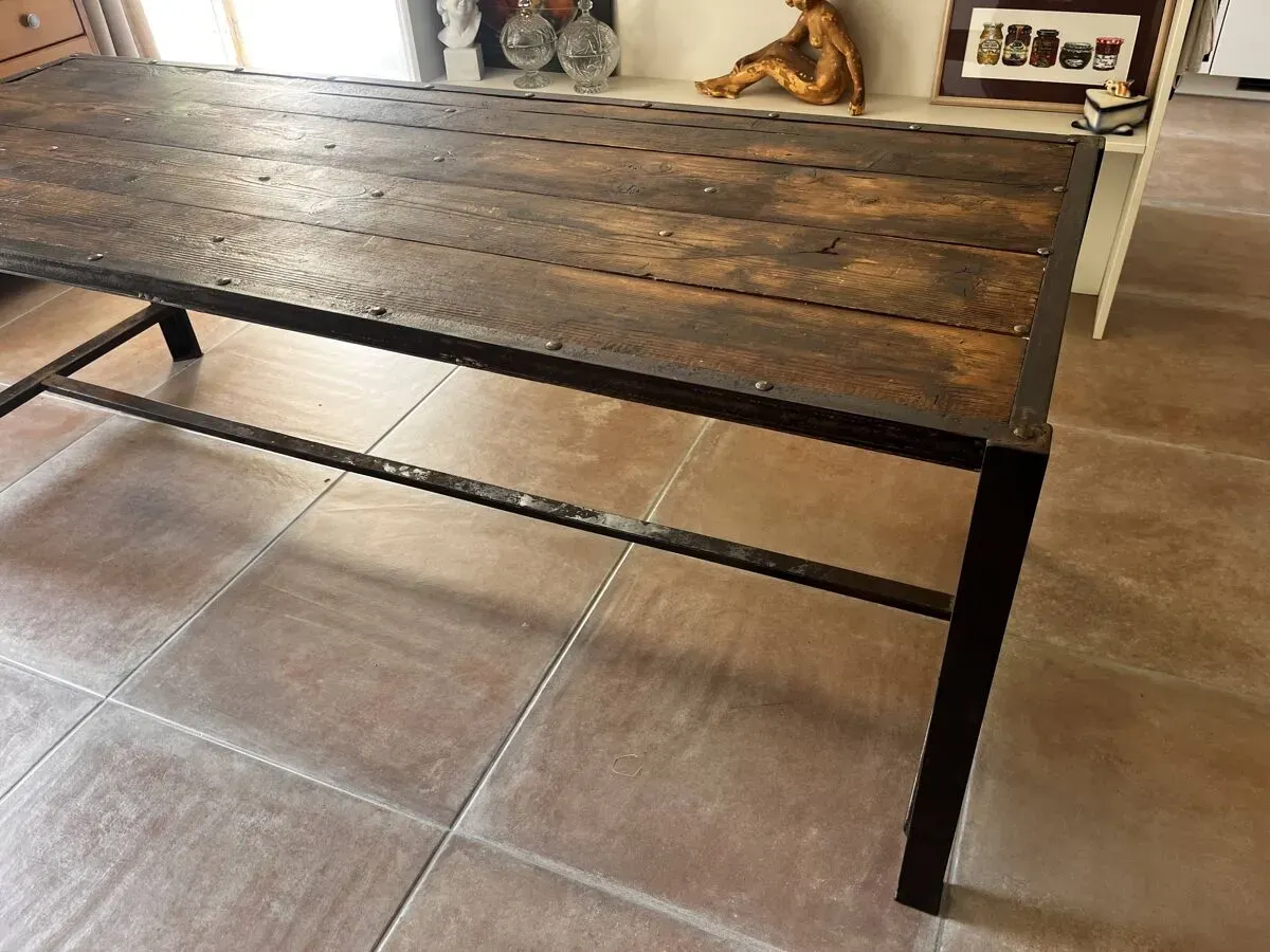 Illustration numéro 5 du produit Table industrielle 200x79