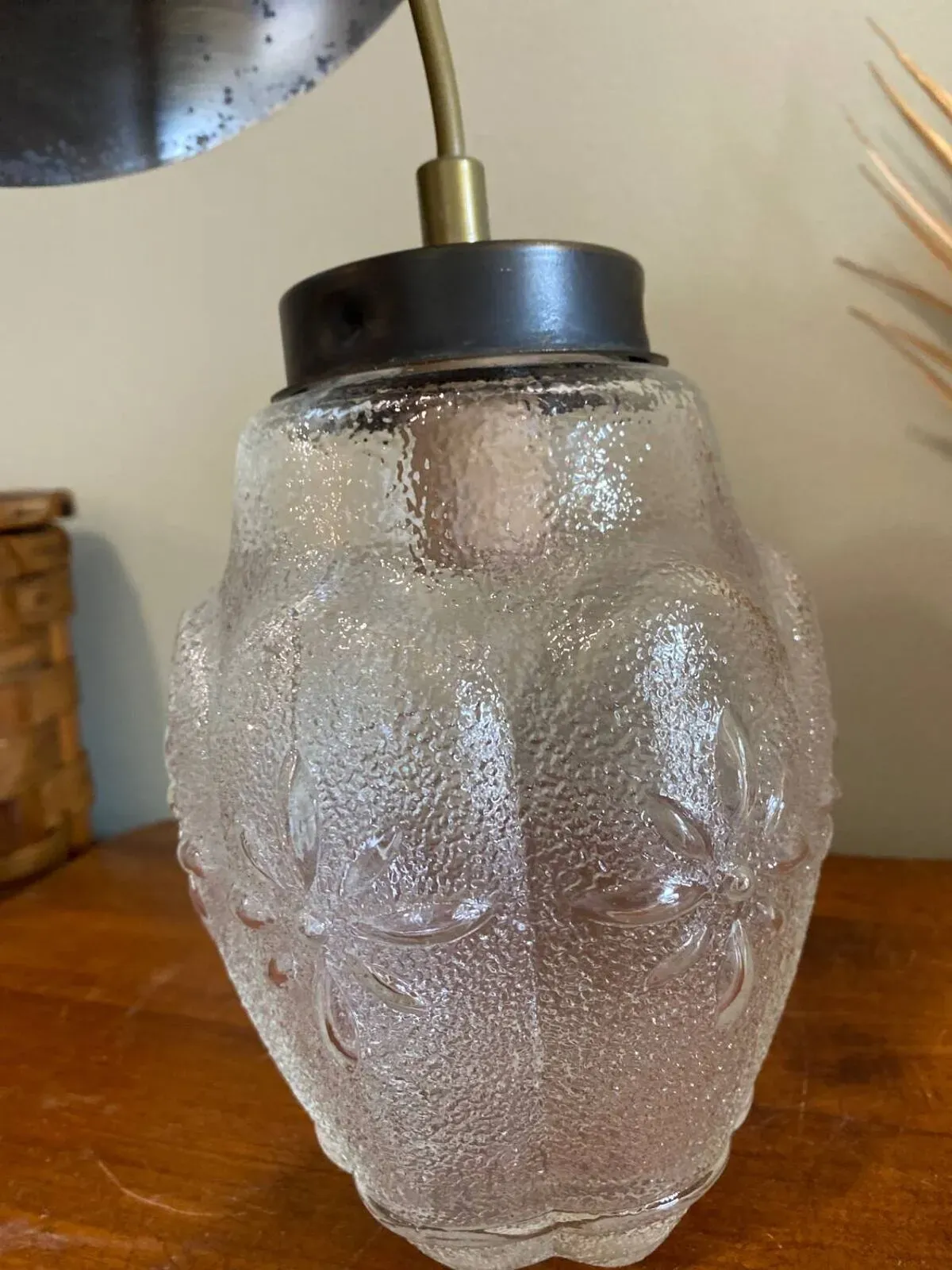 Illustration numéro 5 du produit Suspension  verre et laiton