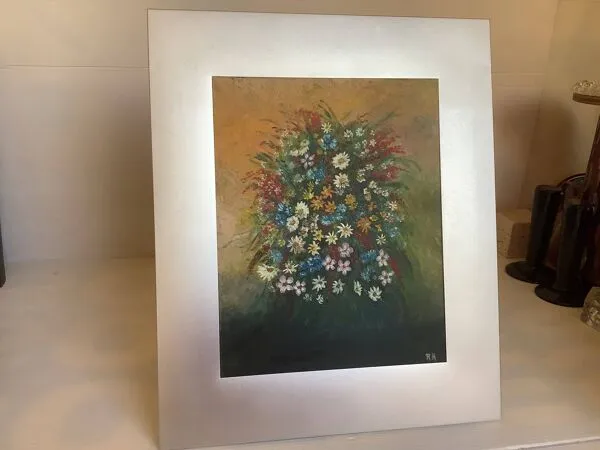 Illustration numéro 5 du produit Tableau bouquet de fleurs nature morte