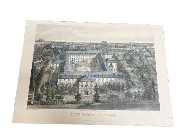 Illustration numéro 5 du produit Gravure ''école normale supérieure'' de Pierre Petit