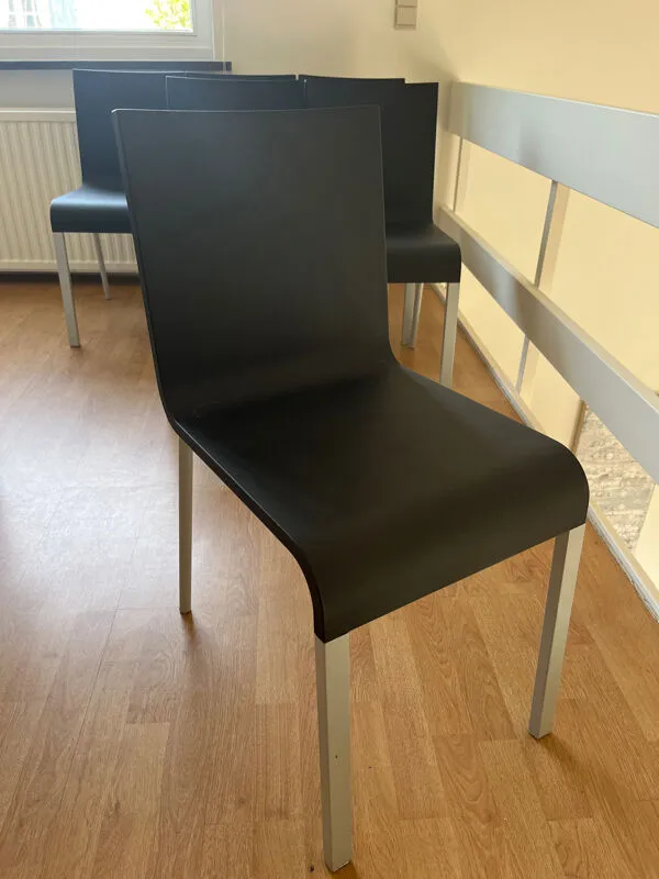 Illustration numéro 5 du produit Suite de 6 chaises .03 par Maarten Van Severen pour Vitra