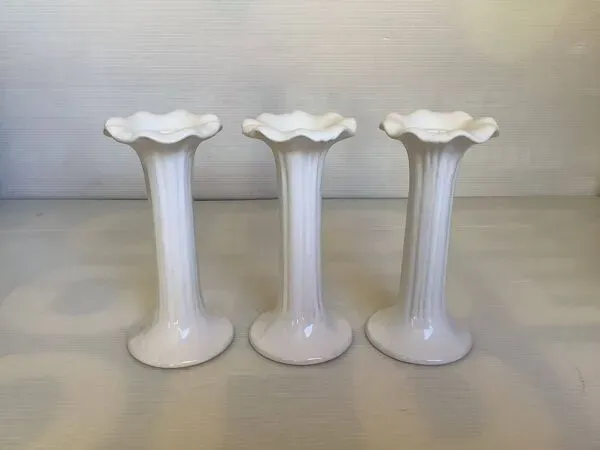 Illustration numéro 5 du produit Trio de bougeoirs fleurs Fereiras Portugal