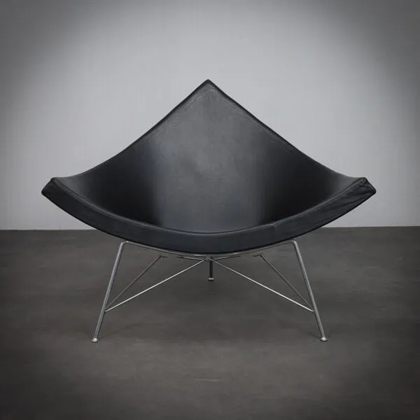 Illustration numéro 5 du produit Fauteuil  en cuir Coconut par George Nelson pour Vitra, 1955