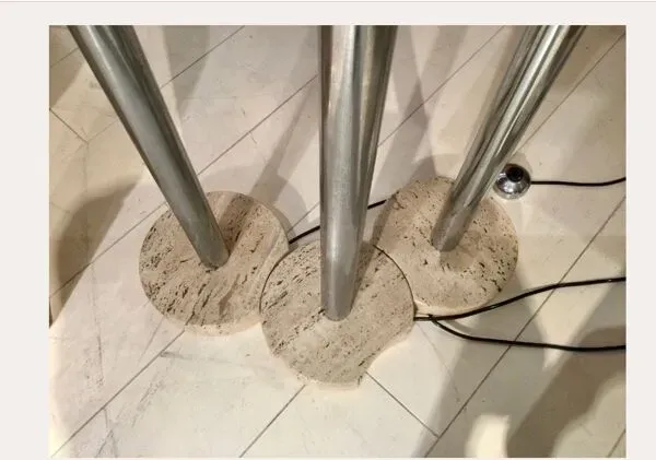 Illustration numéro 5 du produit Ensemble de trois luminaires « Tessuto » M.Vignelli pour Venini circa1970