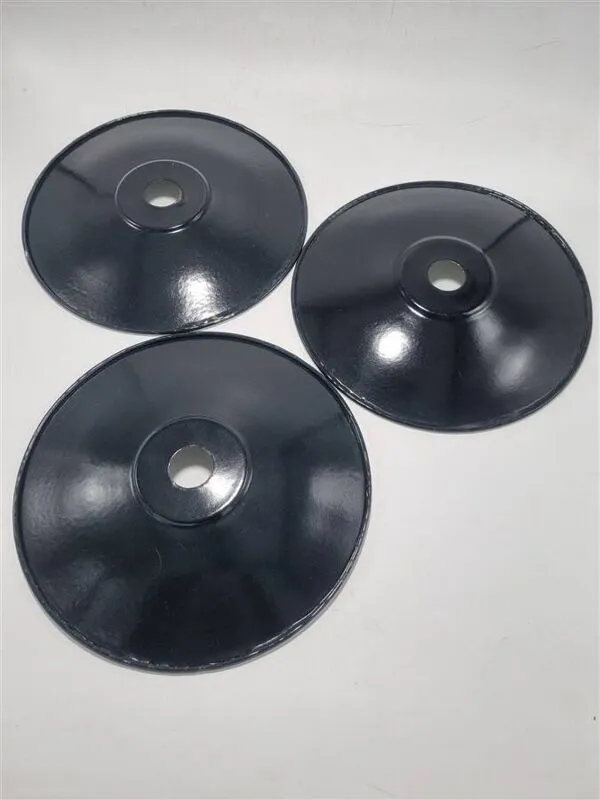 Illustration numéro 5 du produit Suspensions en tôle émaillée noire