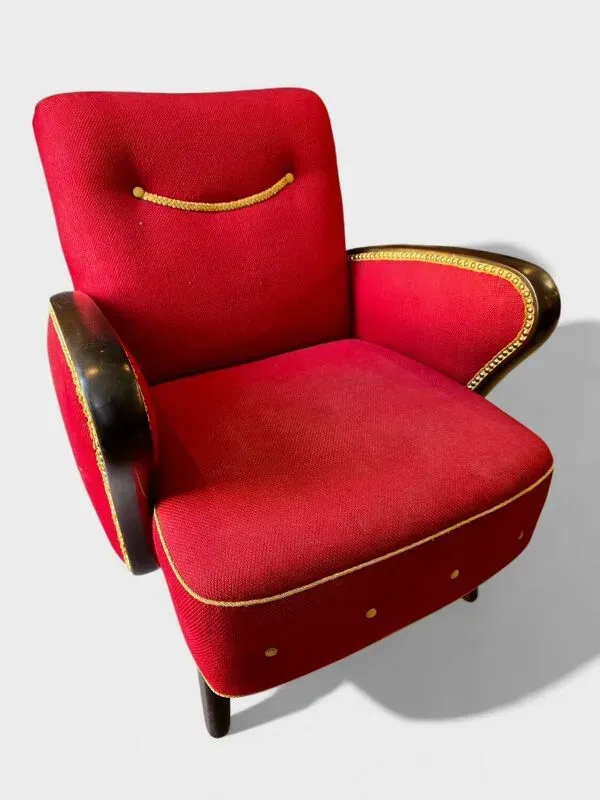 Illustration numéro 5 du produit Fauteuil club Suisse Circa 1940–1950