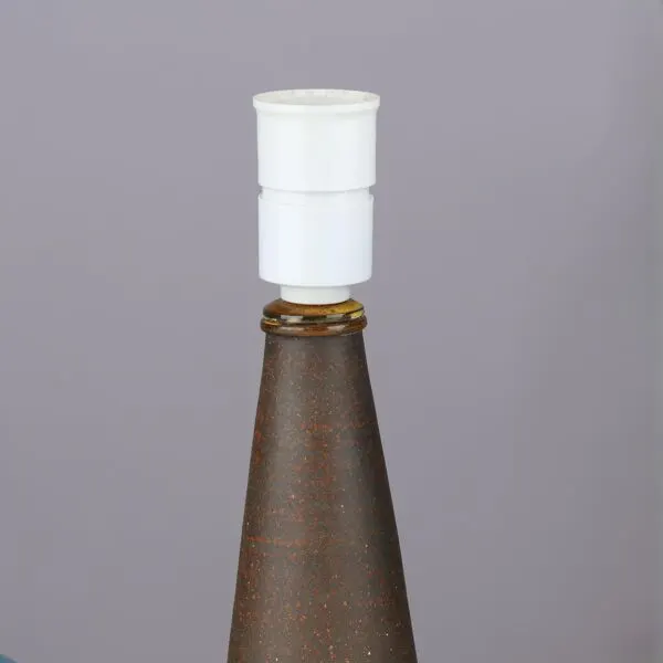 Illustration numéro 5 du produit Lampe de table Nils Kahler en céramique Herman A. Kähler, Danemark, 1960 signée