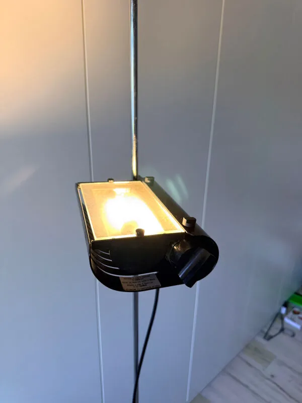 Illustration numéro 5 du produit Lampadaire Colombo – Joe Colombo pour Oluce – design italien vintage –