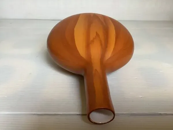 Illustration numéro 5 du produit Vase bouteille imitation bois