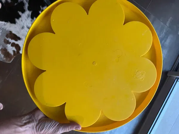 Illustration numéro 5 du produit Grand plateau jean pierre Vitrac 1970 éditions guillois Space age