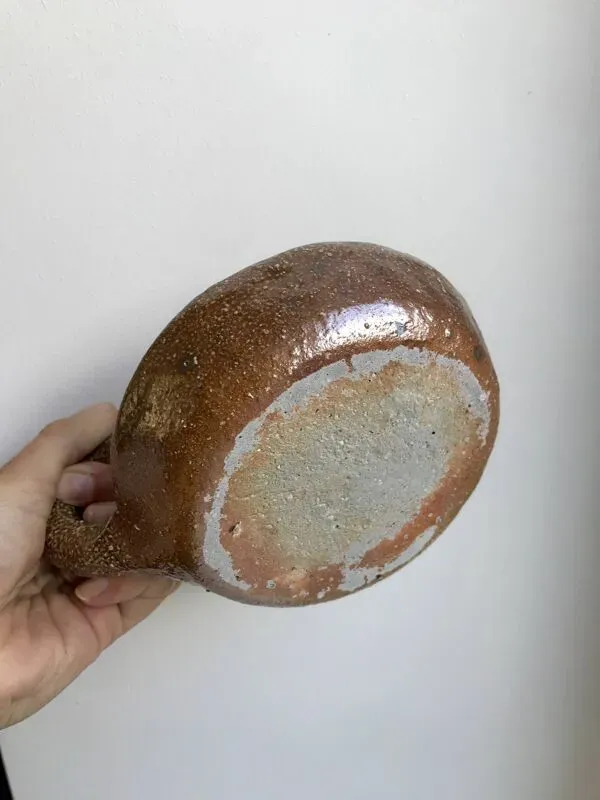 Illustration numéro 5 du produit bougeoir en céramique poterie années 70