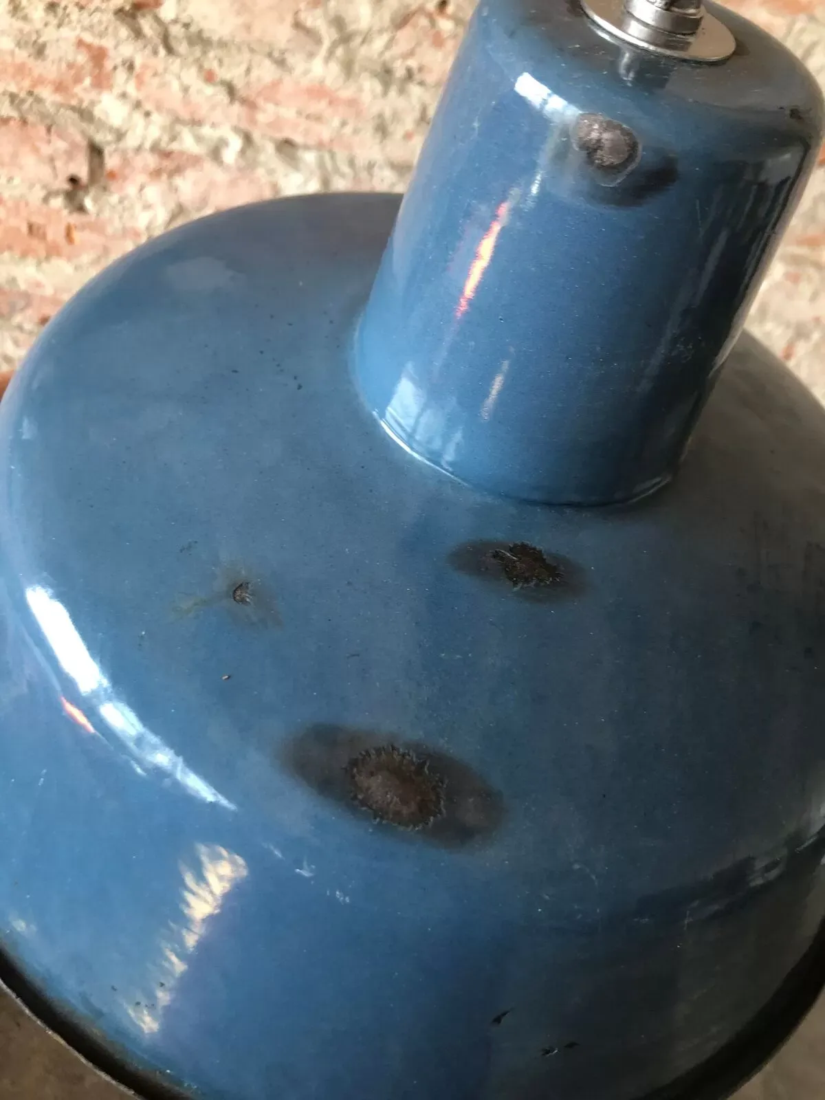 Illustration numéro 5 du produit Suspension industrielle vintage de Wikasy A23, années 1960